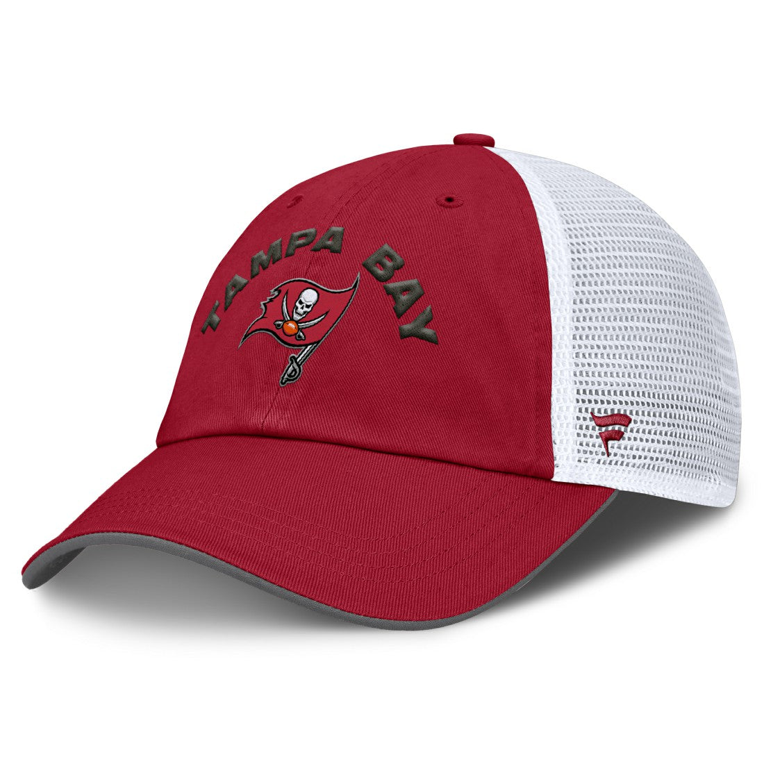 Tampa Bay Buccaneers Reverse Trucker Adjustable Hat - Red/White for sale