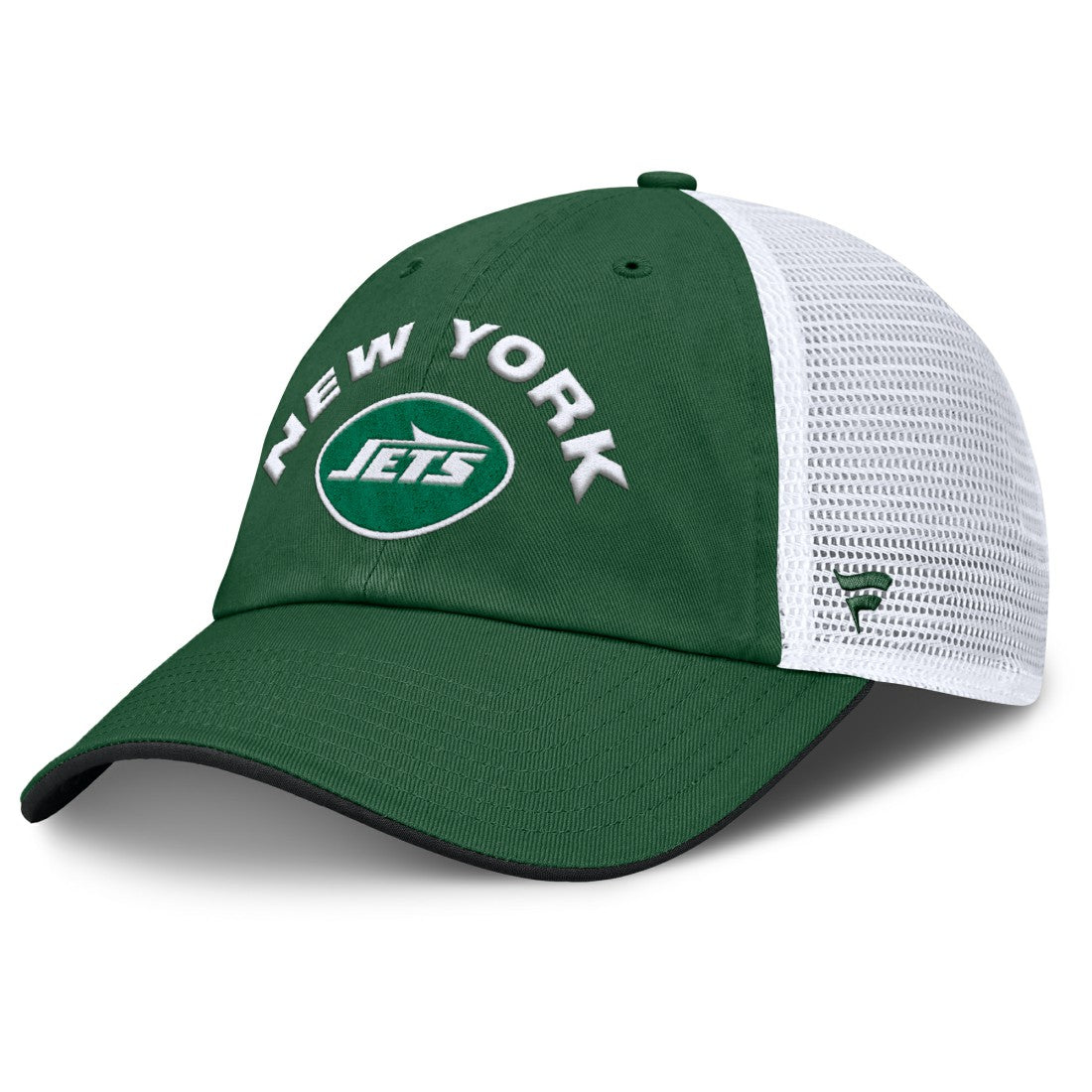 New York Jets Reverse Trucker Adjustable Hat - Green/White outlet