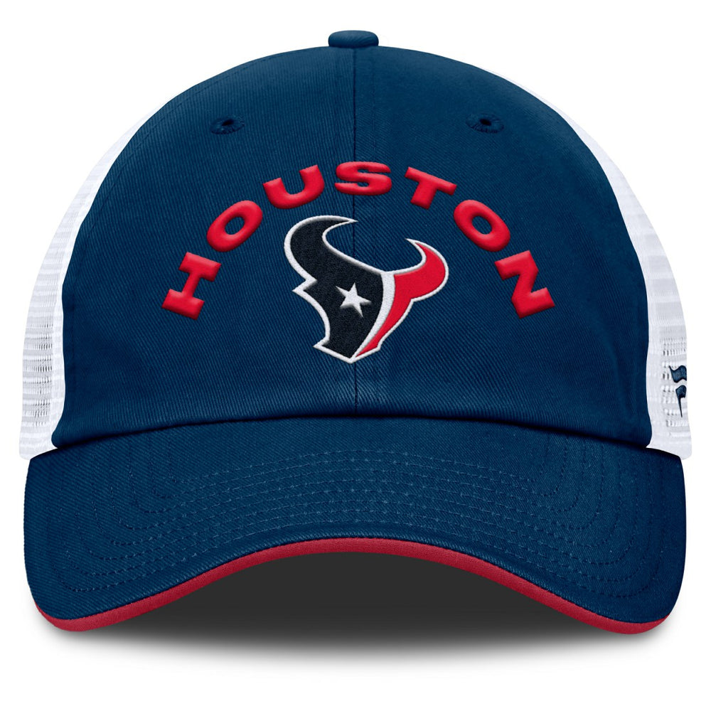 Houston Texans Reverse Trucker Adjustable Hat - Navy/White outlet