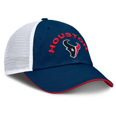 Houston Texans Reverse Trucker Adjustable Hat - Navy/White outlet
