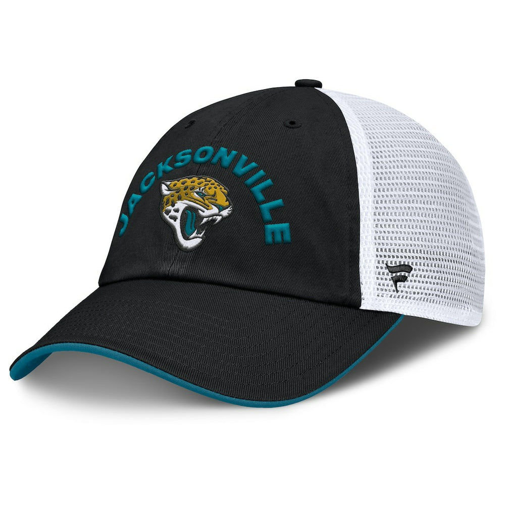 Jacksonville Jaguars Reverse Trucker Adjustable Hat - Black/White outlet