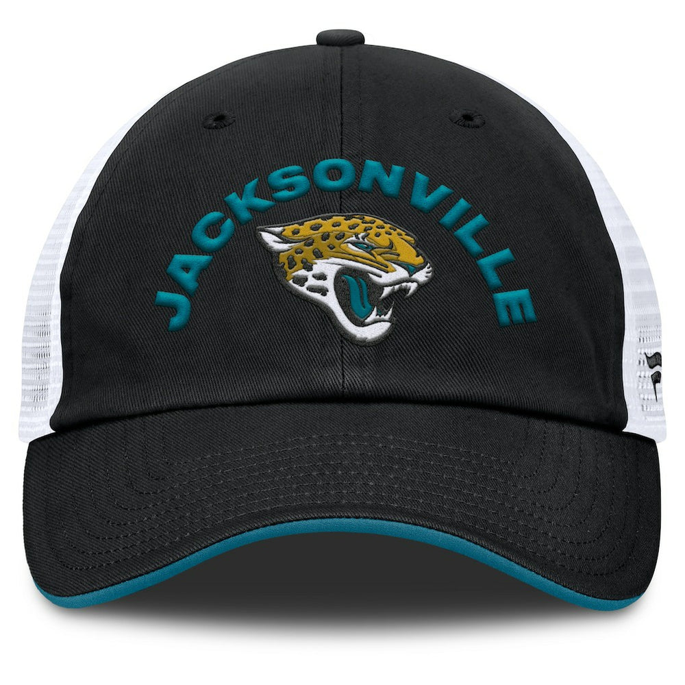 Jacksonville Jaguars Reverse Trucker Adjustable Hat - Black/White outlet