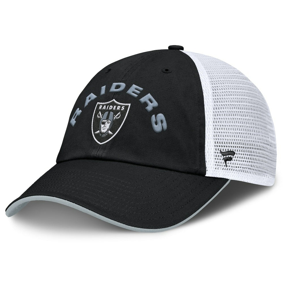 Las Vegas Raiders Reverse Trucker Adjustable Hat - Black/White online