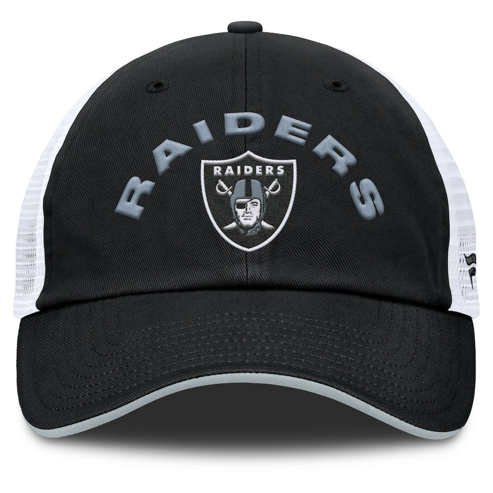 Las Vegas Raiders Reverse Trucker Adjustable Hat - Black/White online