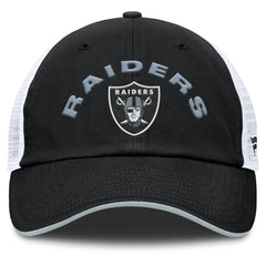 Las Vegas Raiders Reverse Trucker Adjustable Hat - Black/White online