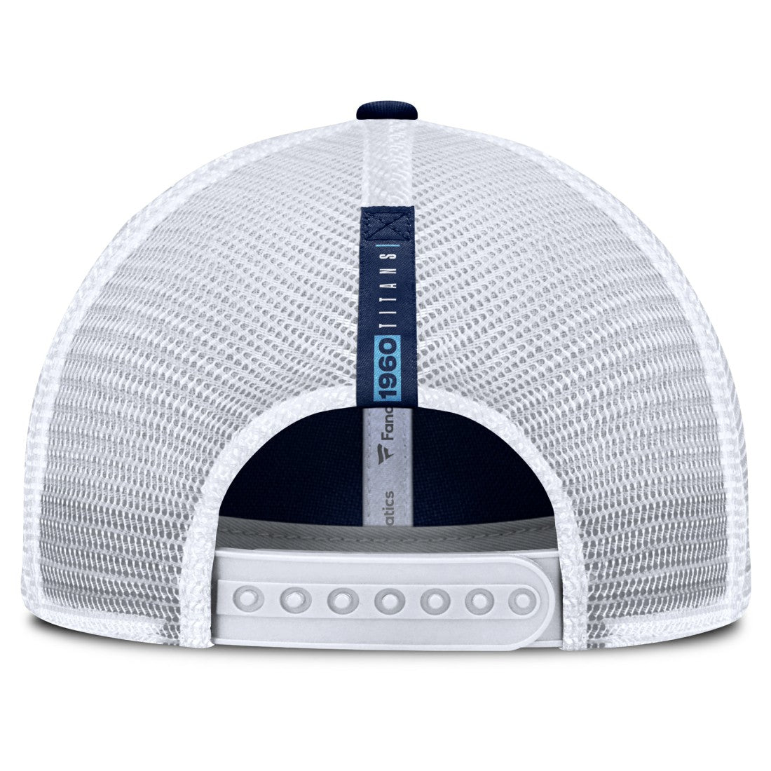 Tennessee Titans Reverse Trucker Adjustable Hat - Navy/White sale