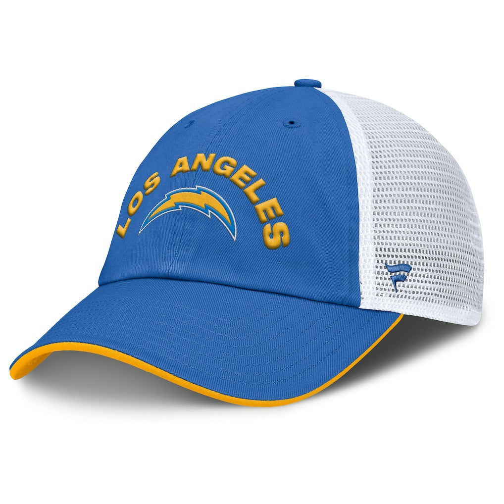 Los Angeles Chargers Reverse Trucker Adjustable Hat - Powder Blue/White cheap