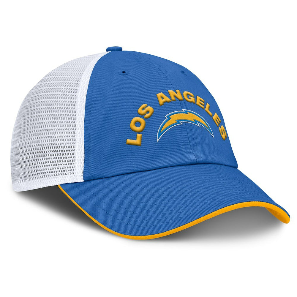 Los Angeles Chargers Reverse Trucker Adjustable Hat - Powder Blue/White cheap