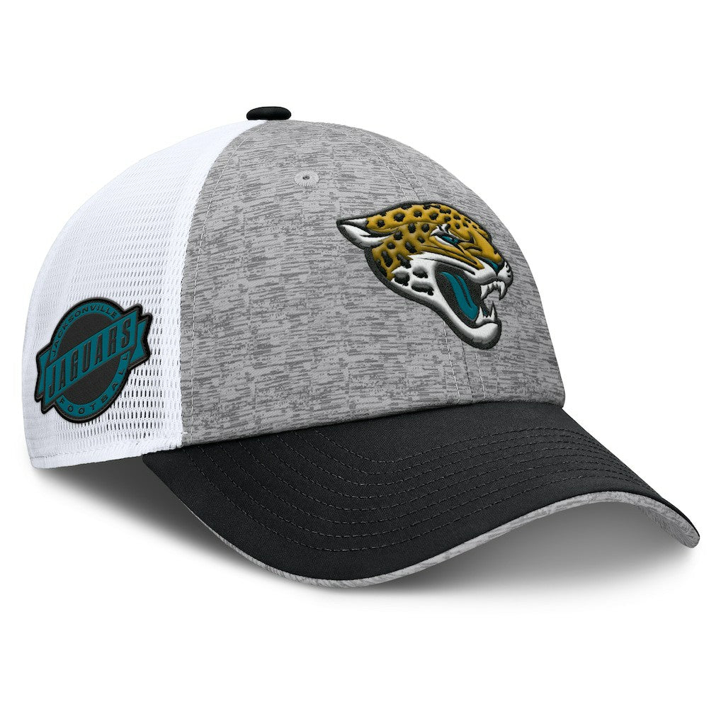 Jacksonville Jaguars Option Trucker Adjustable Hat - Gray/Black sale