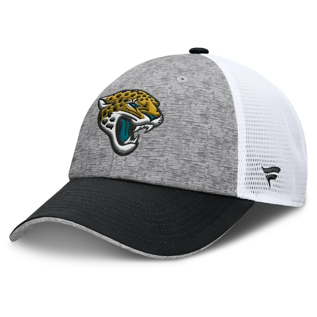 Jacksonville Jaguars Option Trucker Adjustable Hat - Gray/Black sale