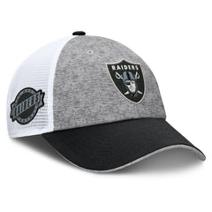 Las Vegas Raiders Option Trucker Adjustable Hat - Gray/Black for sale