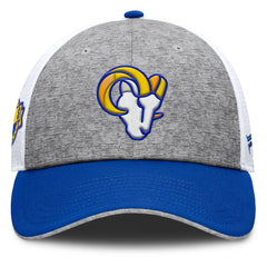 Los Angeles Rams Option Trucker Adjustable Hat - Gray/Royal online