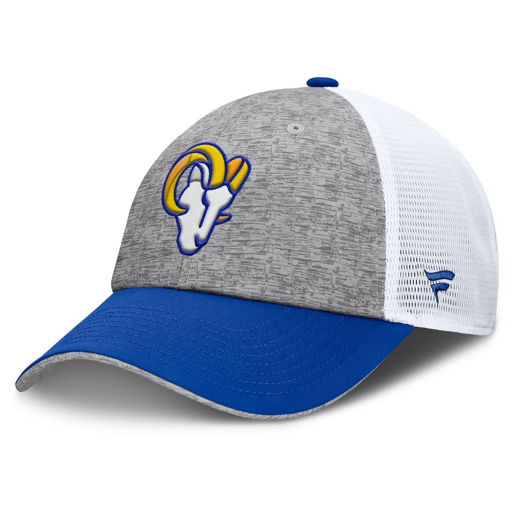 Los Angeles Rams Option Trucker Adjustable Hat - Gray/Royal online