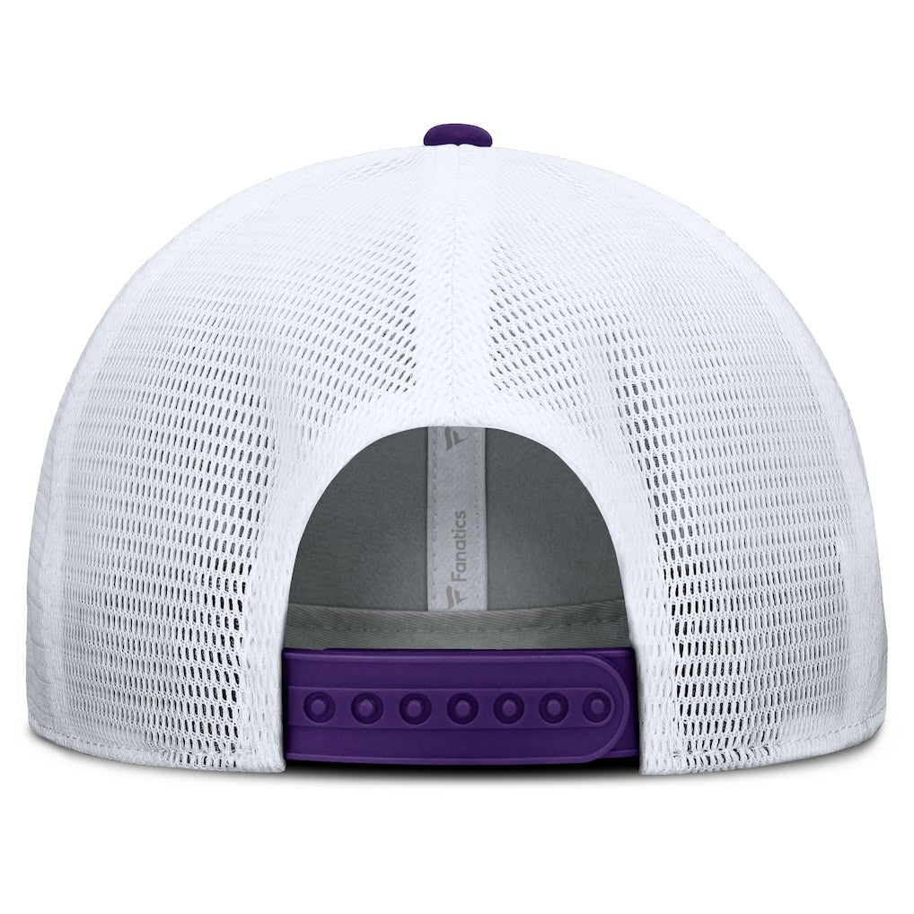 Minnesota Vikings Option Trucker Adjustable Hat - Gray/Purple cheap