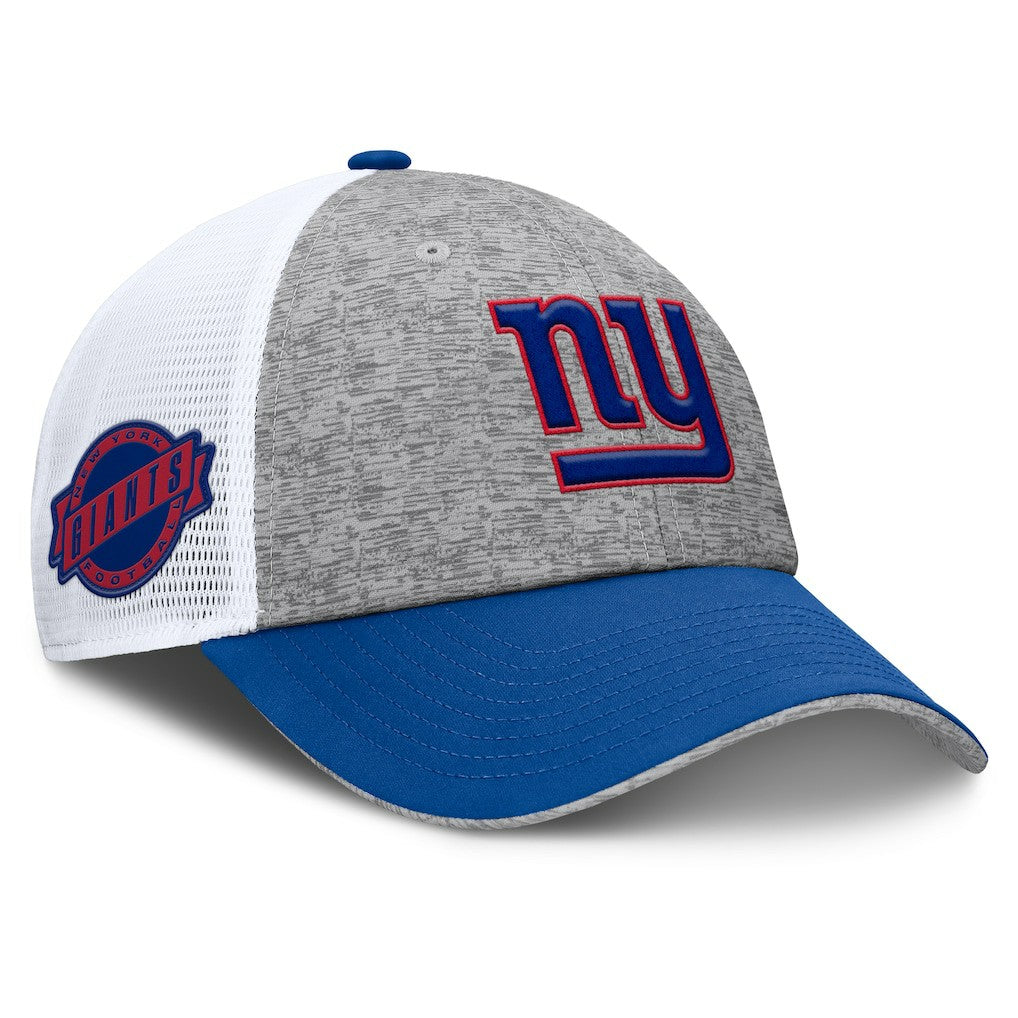 New York Giants Option Trucker Adjustable Hat - Gray/Royal sale