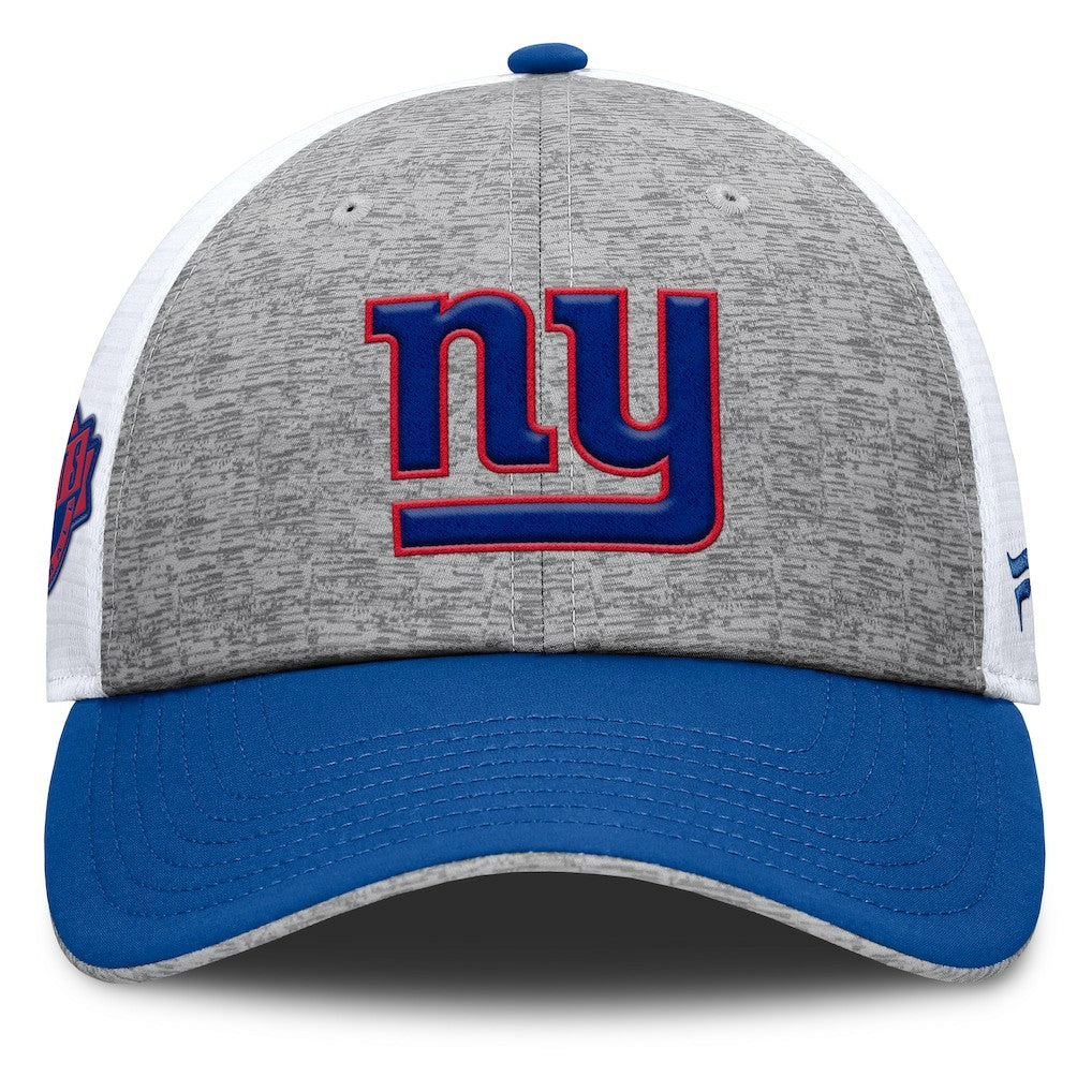 New York Giants Option Trucker Adjustable Hat - Gray/Royal sale