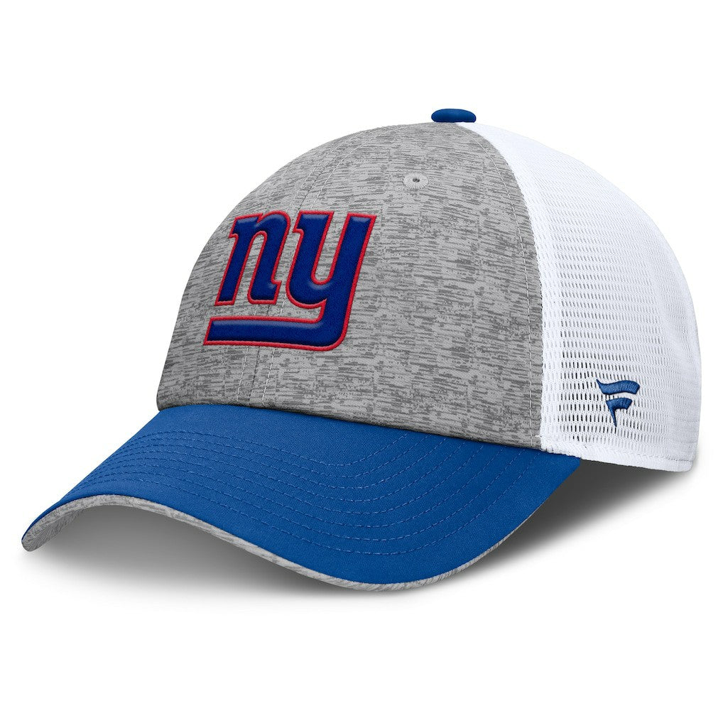 New York Giants Option Trucker Adjustable Hat - Gray/Royal sale