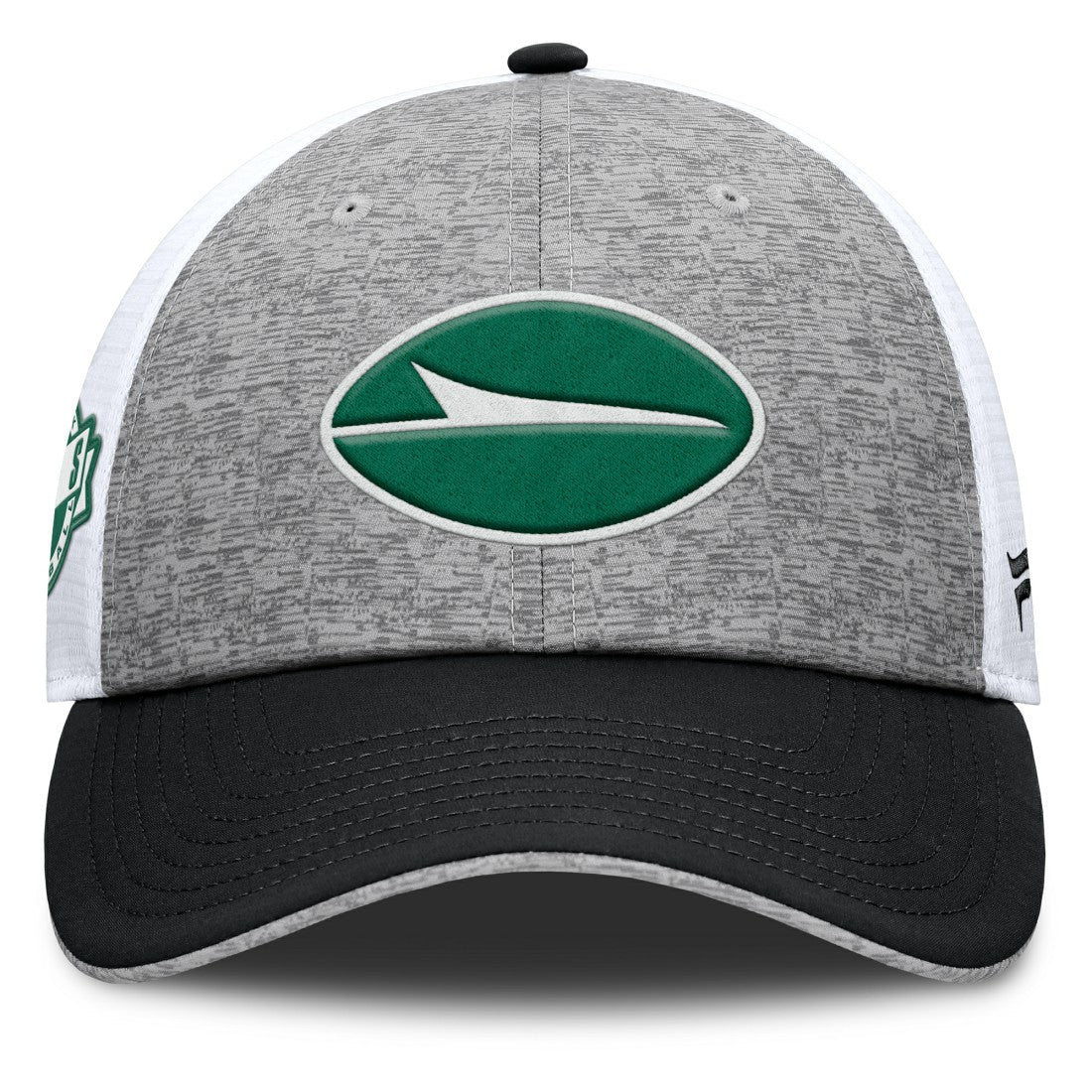 New York Jets Option Trucker Adjustable Hat - Gray/Black on sale