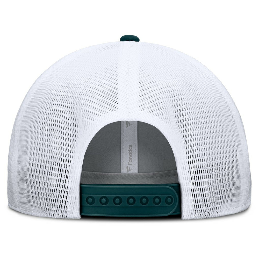 Philadelphia Eagles Option Trucker Adjustable Hat - Gray/Green outlet