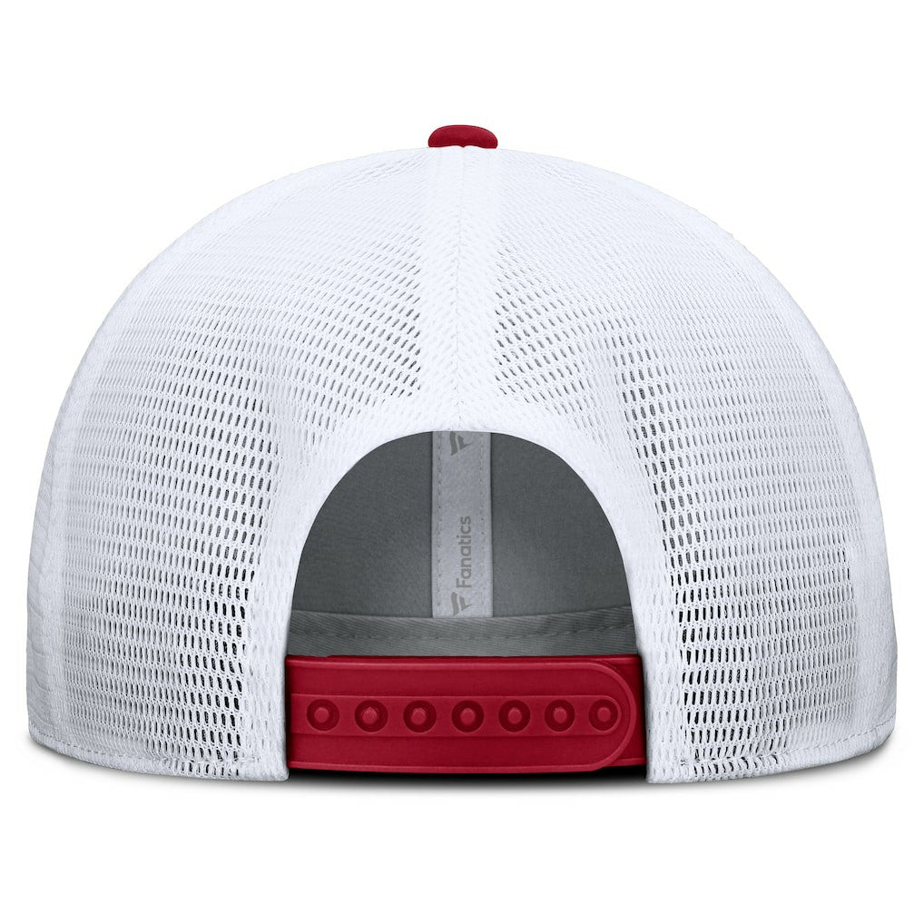 San Francisco 49ers Option Trucker Adjustable Hat - Gray/Scarlet cheap