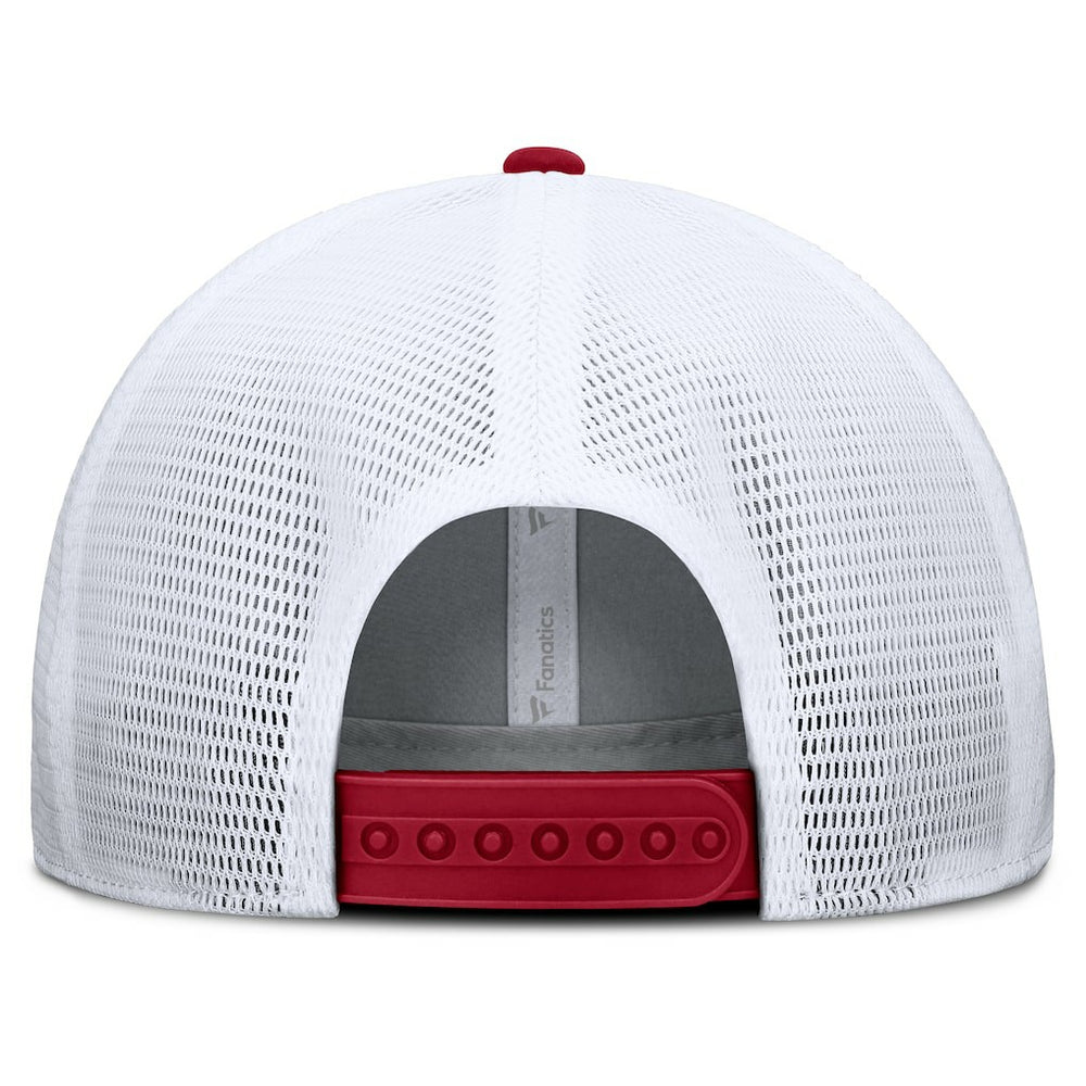 San Francisco 49ers Option Trucker Adjustable Hat - Gray/Scarlet cheap