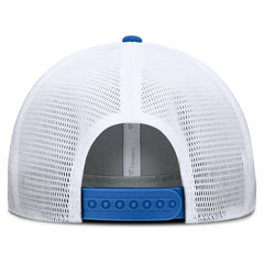 Detroit Lions Option Trucker Adjustable Hat - Gray/Blue for sale