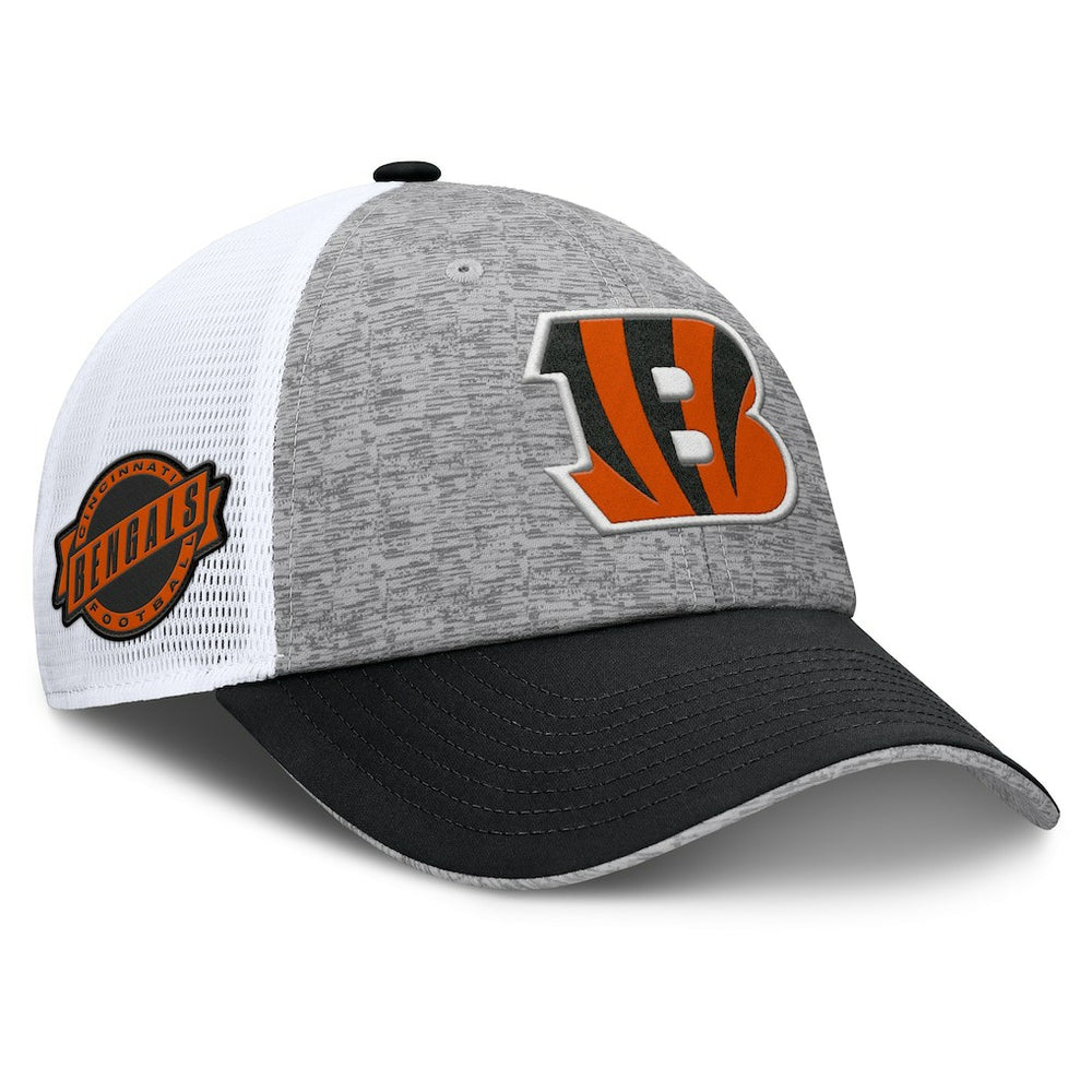 Cincinnati Bengals Option Trucker Adjustable Hat - Gray/Black cheap
