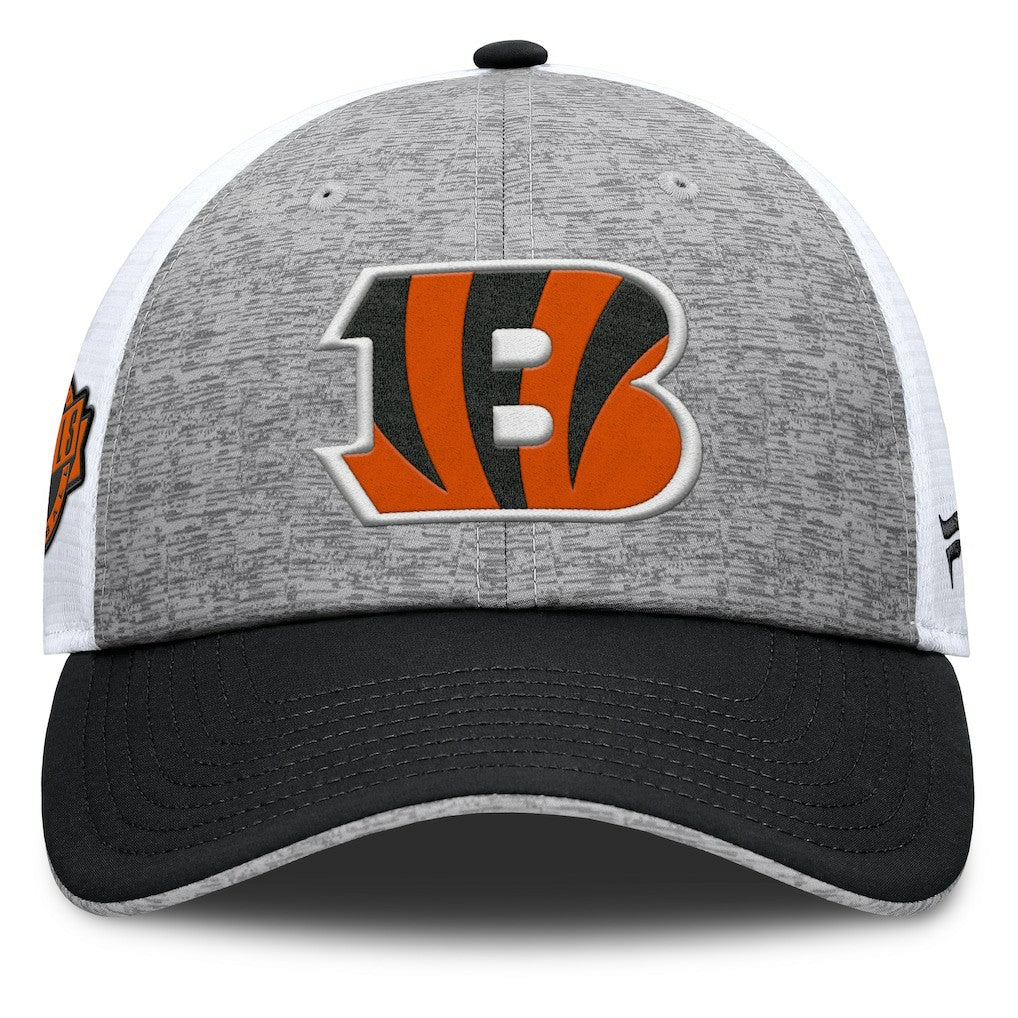 Cincinnati Bengals Option Trucker Adjustable Hat - Gray/Black cheap