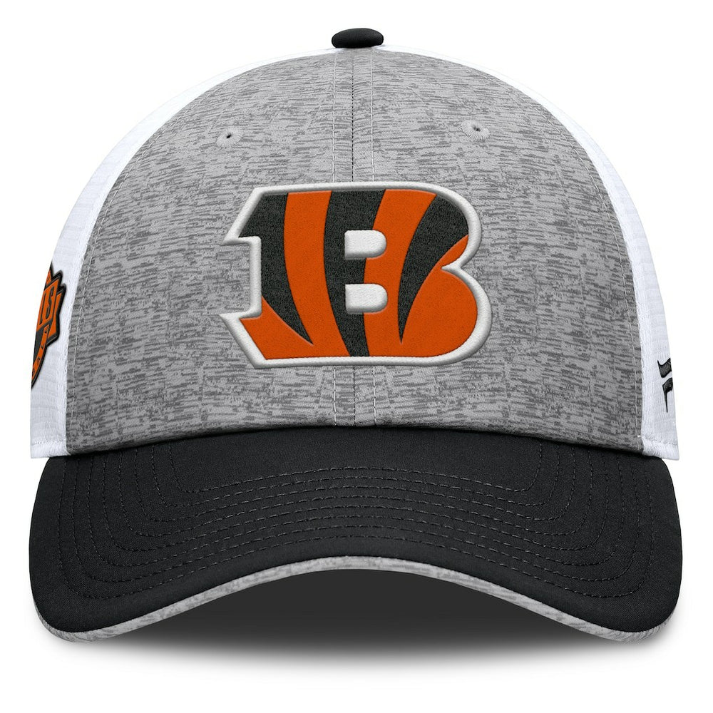 Cincinnati Bengals Option Trucker Adjustable Hat - Gray/Black cheap
