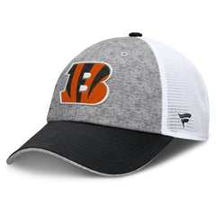 Cincinnati Bengals Option Trucker Adjustable Hat - Gray/Black cheap