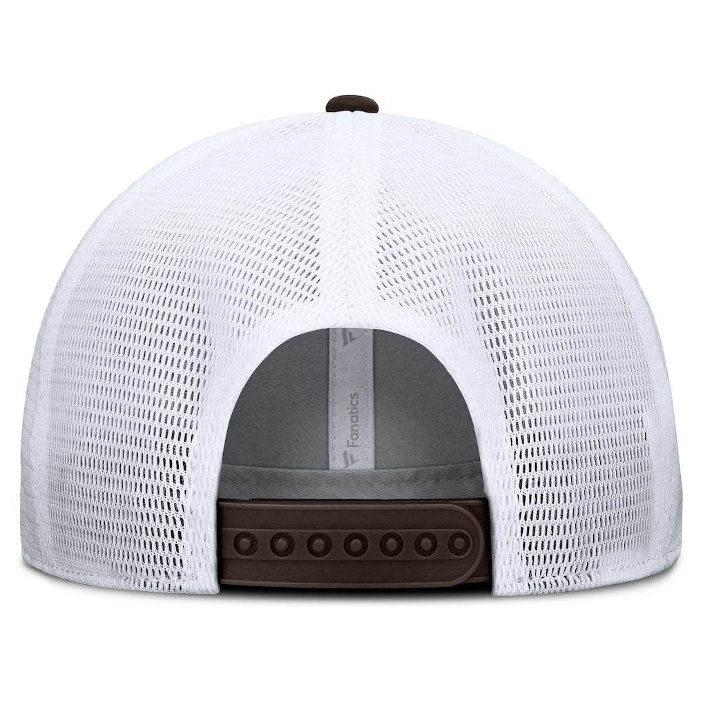 Cleveland Browns Option Trucker Adjustable Hat - Gray/Brown sale