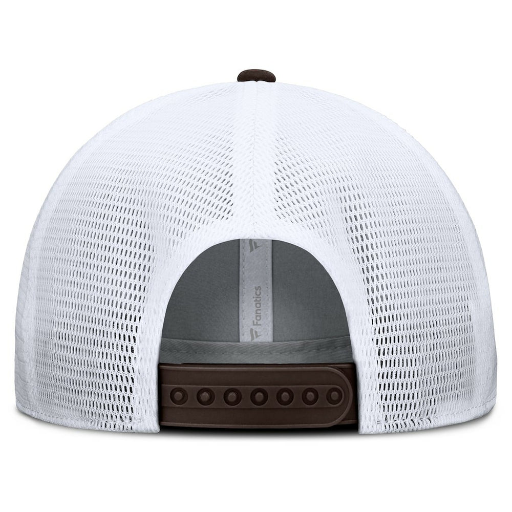Cleveland Browns Option Trucker Adjustable Hat - Gray/Brown sale