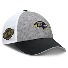 Baltimore Ravens Option Trucker Adjustable Hat - Gray/Black sale