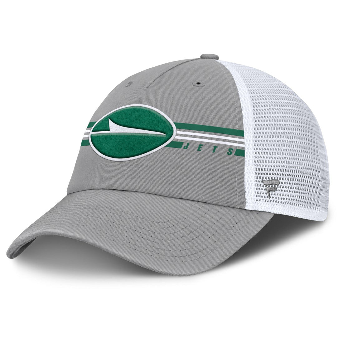 New York Jets Singleback Trucker Adjustable Hat - Gray cheap