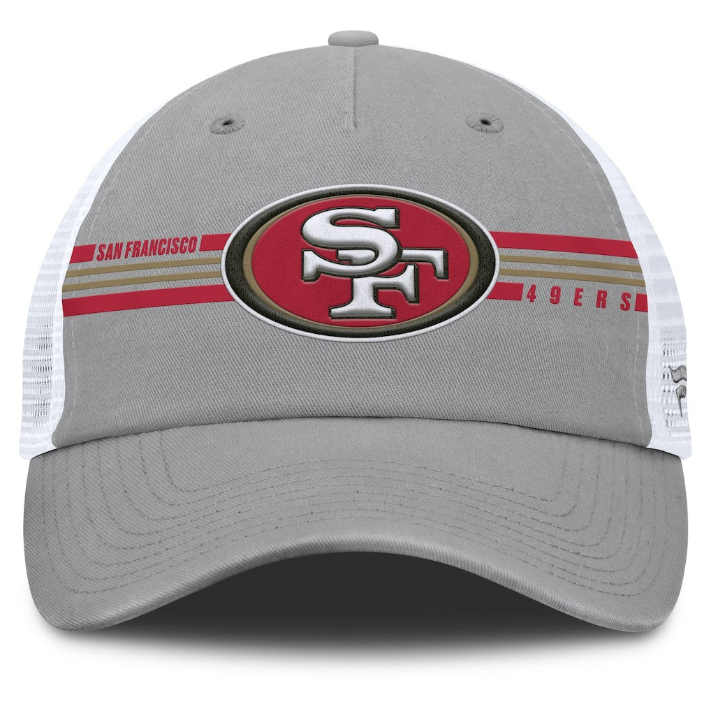 San Francisco 49ers Singleback Trucker Adjustable Hat - Gray discount