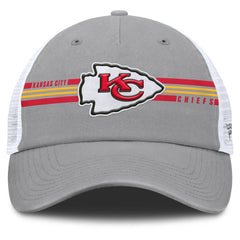 Kansas City Chiefs Singleback Trucker Adjustable Hat - Gray online