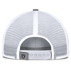 Las Vegas Raiders Singleback Trucker Adjustable Hat - Gray on sale