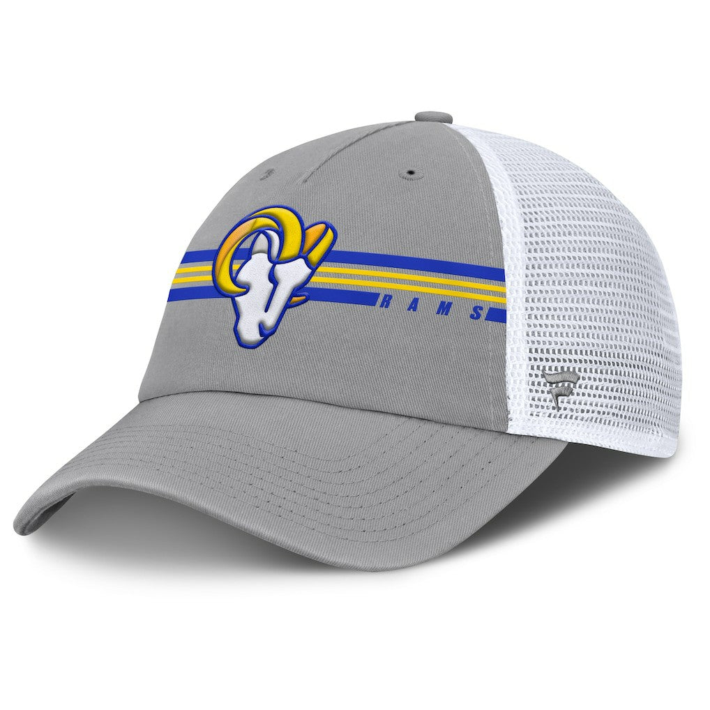 Los Angeles Rams Singleback Trucker Adjustable Hat - Gray sale