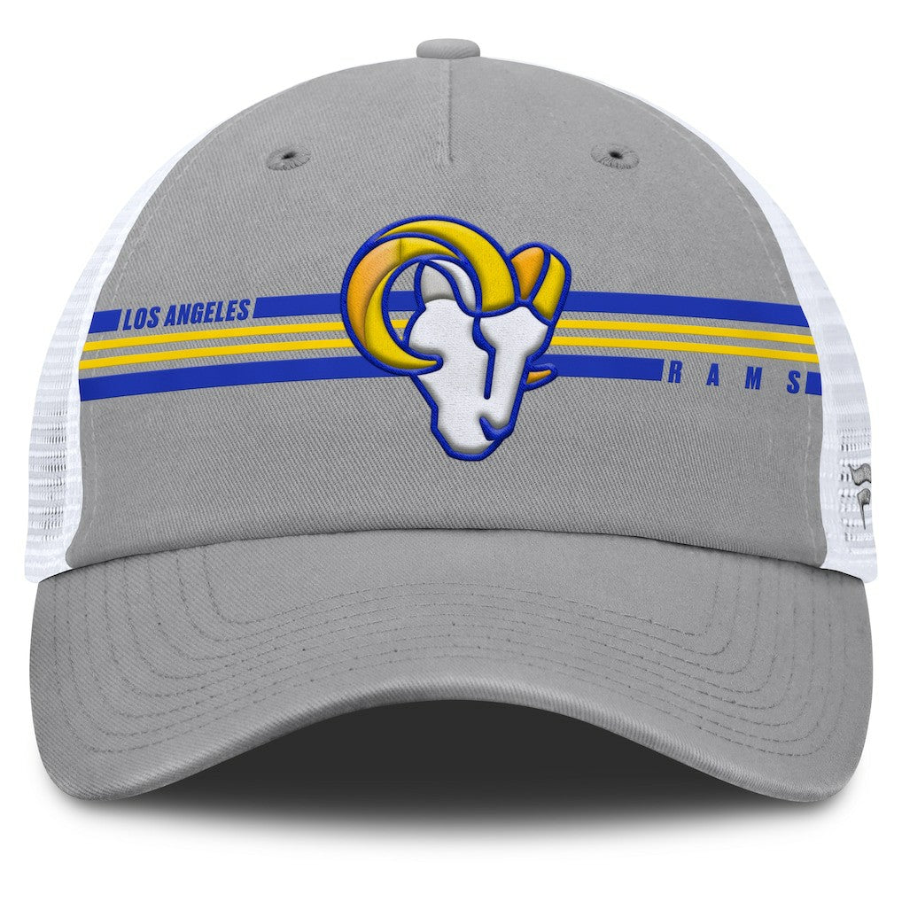 Los Angeles Rams Singleback Trucker Adjustable Hat - Gray sale