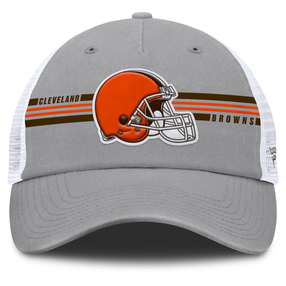 Cleveland Browns Singleback Trucker Adjustable Hat - Gray for sale