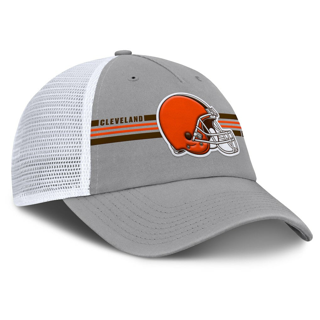 Cleveland Browns Singleback Trucker Adjustable Hat - Gray for sale