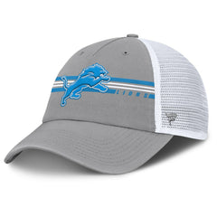 Detroit Lions Singleback Trucker Adjustable Hat - Gray sale
