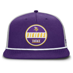 Minnesota Vikings Edge Rush Trucker Adjustable Hat - Purple/Gray online