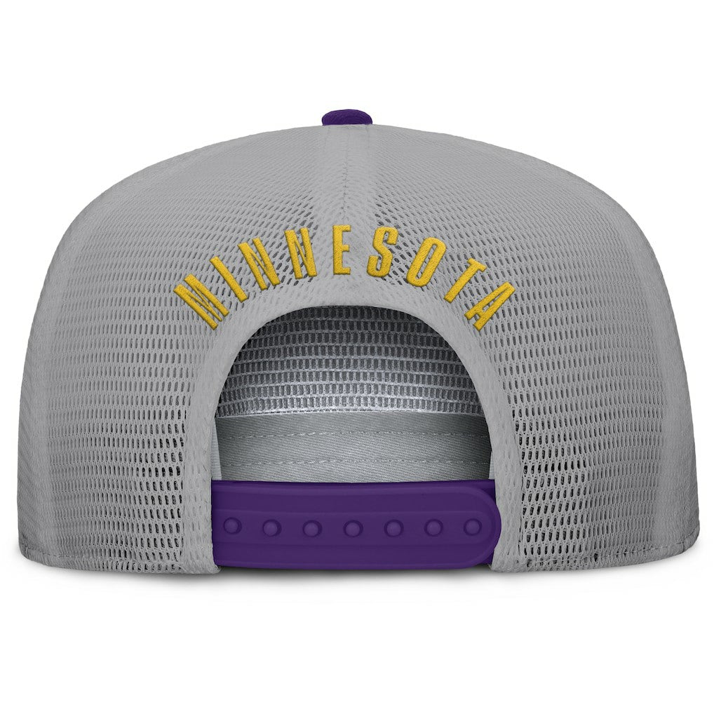 Minnesota Vikings Edge Rush Trucker Adjustable Hat - Purple/Gray online