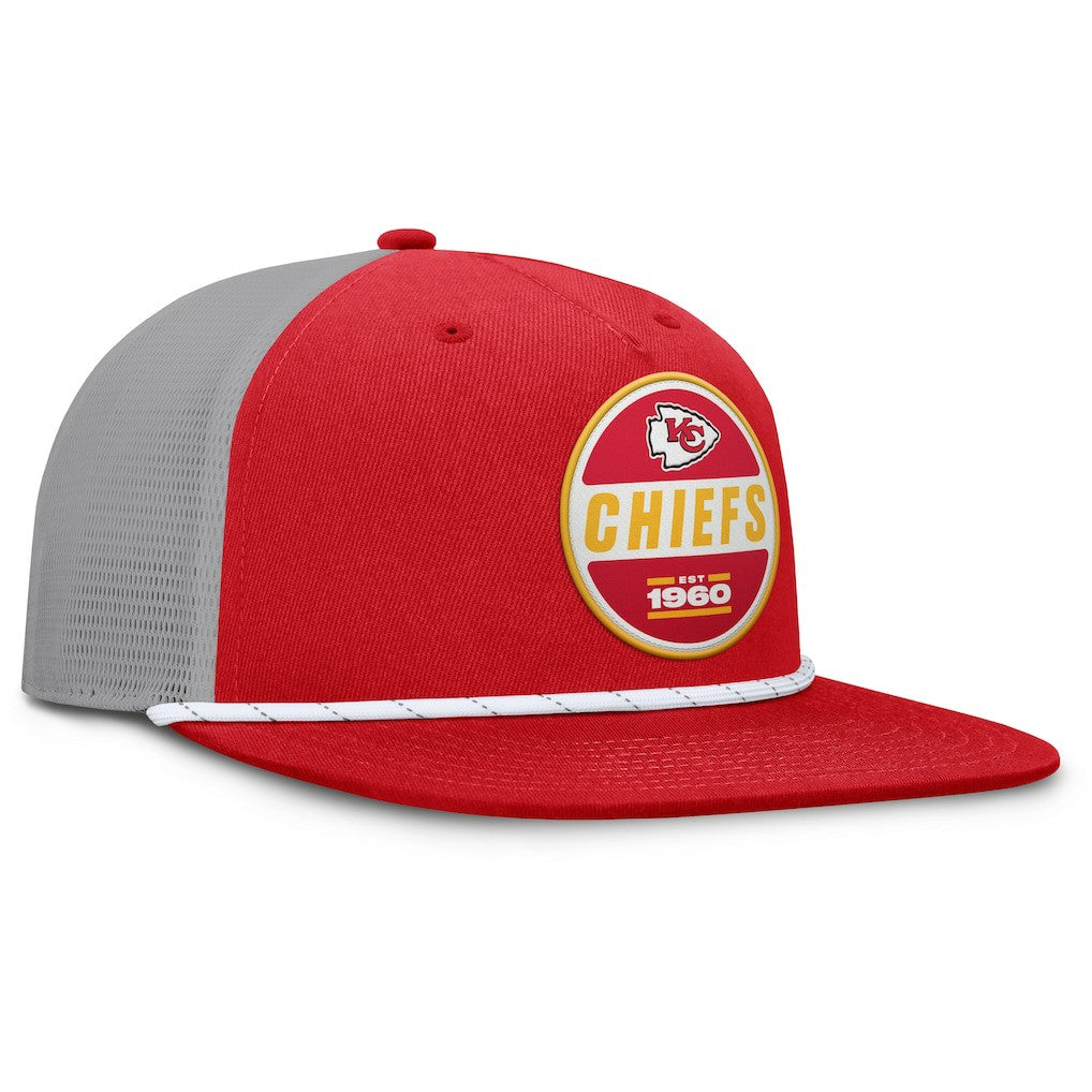 Kansas City Chiefs Edge Rush Trucker Adjustable Hat - Red/Gray outlet