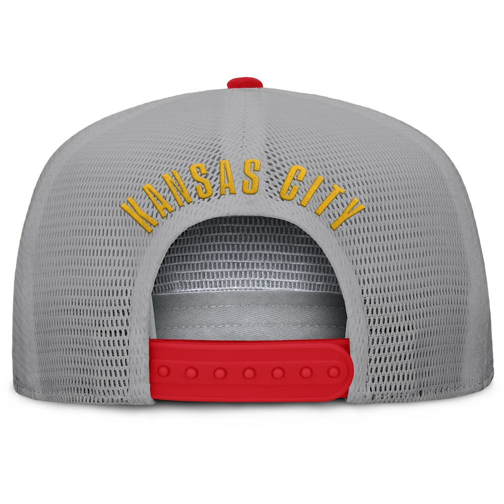 Kansas City Chiefs Edge Rush Trucker Adjustable Hat - Red/Gray outlet