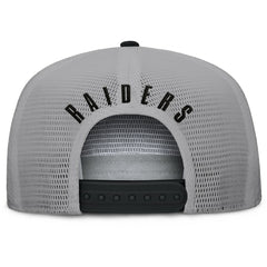 Las Vegas Raiders Edge Rush Trucker Adjustable Hat - Black/Gray outlet