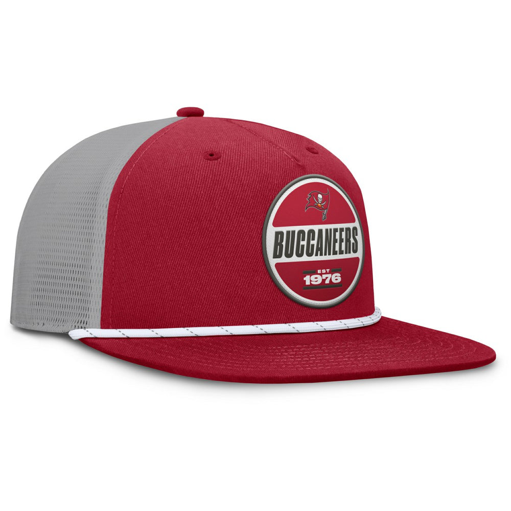 Tampa Bay Buccaneers Edge Rush Trucker Adjustable Hat - Red/Gray on sale