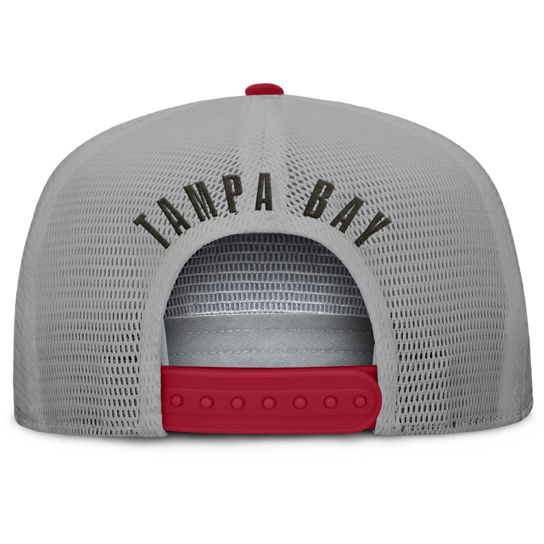 Tampa Bay Buccaneers Edge Rush Trucker Adjustable Hat - Red/Gray on sale