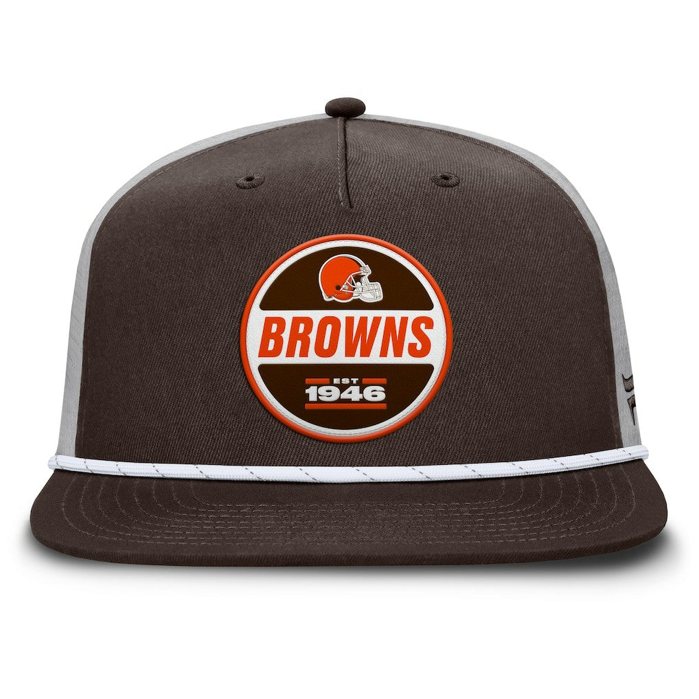 Cleveland Browns Edge Rush Trucker Adjustable Hat - Brown/Gray sale